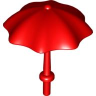 Lego Duplo Umbrella with Stop Ring / Red