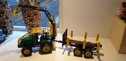 Forest Tractor with Trailer