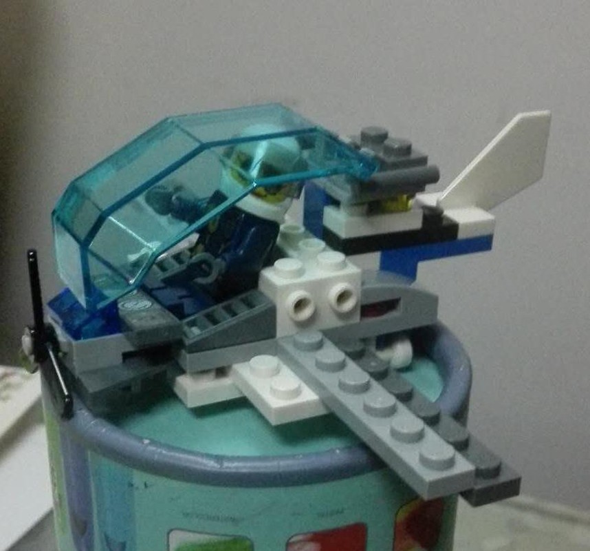 Lego propeller plane
