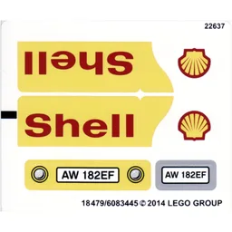 Sticker Sheet for Set 40196-1 / [No Color/Any Color]