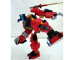 Kai's Elemental Firewolf mech