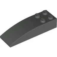 Brick Curved 6 x 2 / Dark Gray