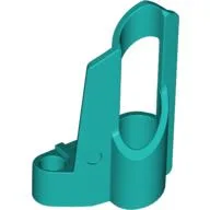 Technic Panel Fairing # 6 Small Short, Large Hole, Side B / Dark Turquoise