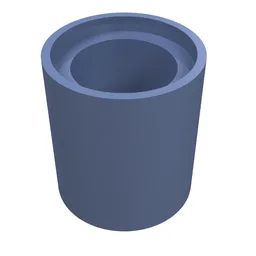 Technic Pin Connector Round 1L [Beam] / Sand Blue