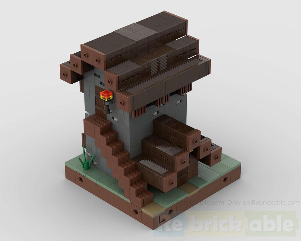 Lego Taiga_Village_Medium_House_2