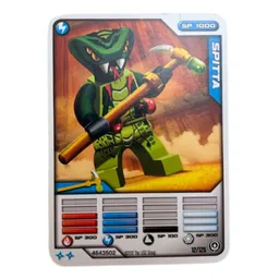 Trading Card, Ninjago Deck #2: 12 - Spitta - International Version / [No Color/Any Color]