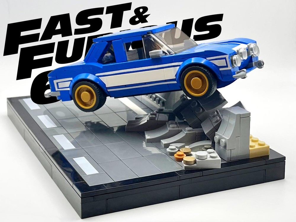 Lego Brian's Built Tough Escort Mk1 from the Fast and Furious