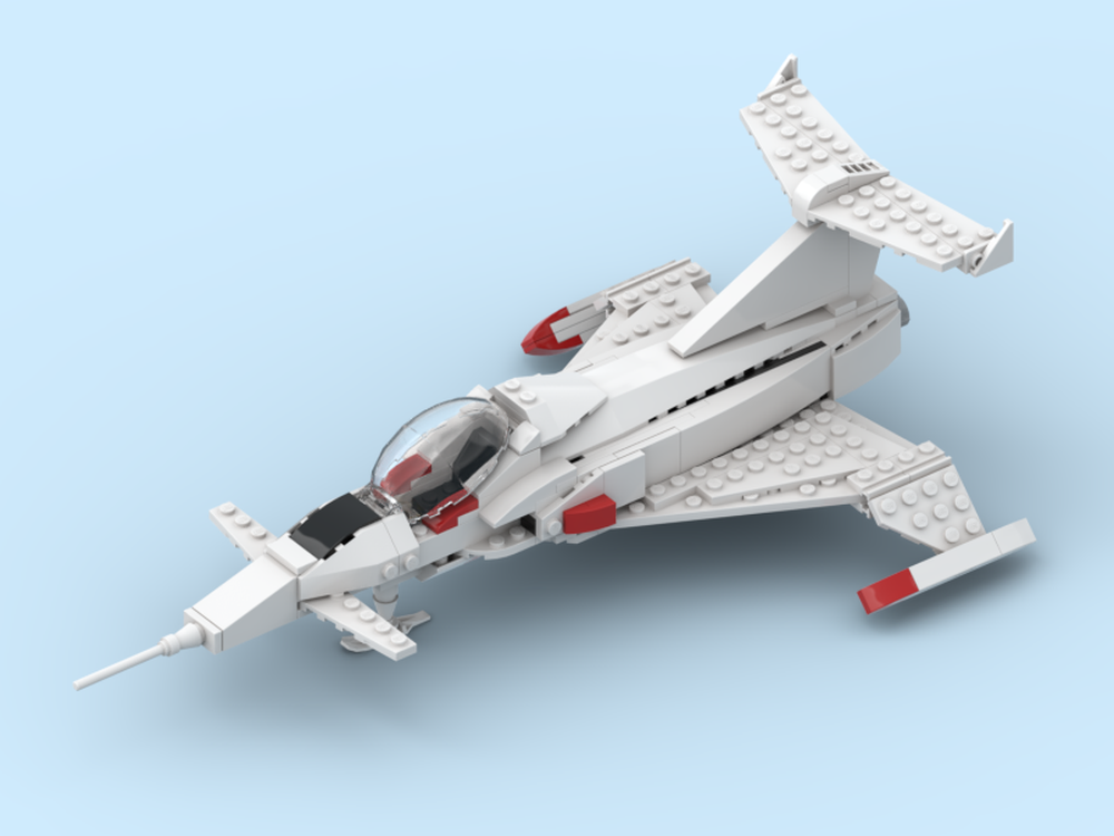 Lego Captain Scarlet - Angel Interceptor