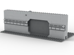 Star Wars type sliding door