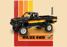 TOYOTA Hilux 4WD Single Cab | Power Functions (Black)