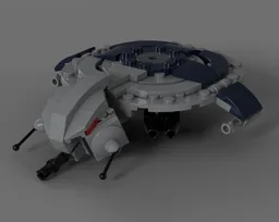 Droid gunship microfighter