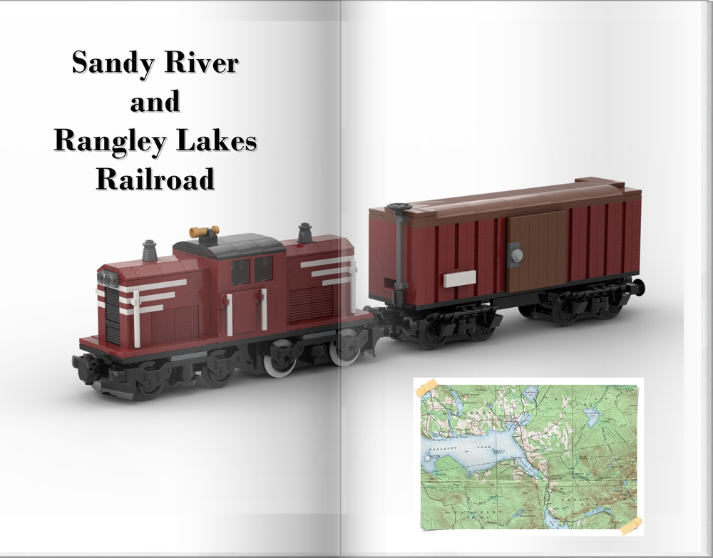 Lego Sandy River and Rangley Lakes 20T Diesel