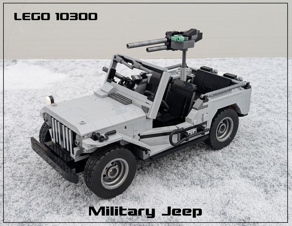 Lego 10300 Military Jeep
