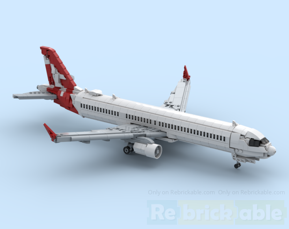 Lego Qantas Airbus A321 XLR