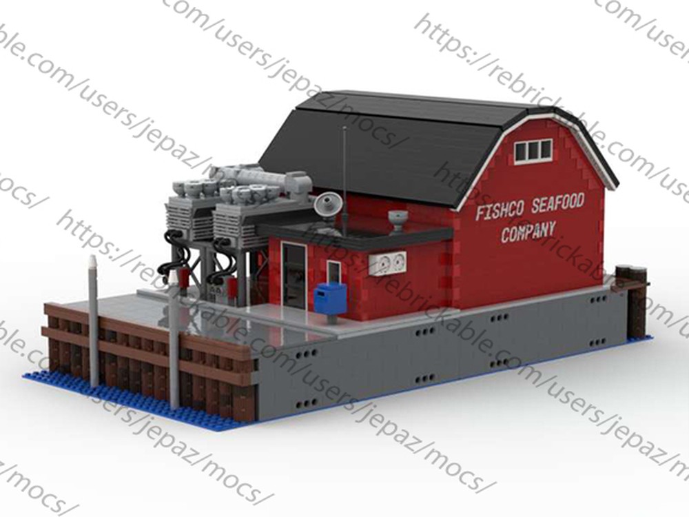 Lego FishCo Office MOC