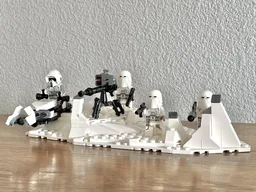 Snow trooper Battle Pack Hoth Display