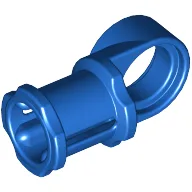 Technic Axle and Pin Connector Toggle Joint Smooth / Blue