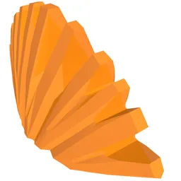 Hair Mohawk / Orange