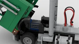 Flat face tractor