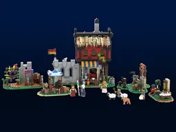 Medieval Guarded Vendors