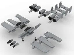 A-10 Thunderbolt (''Warthog'') mini [modular] [Remastered]