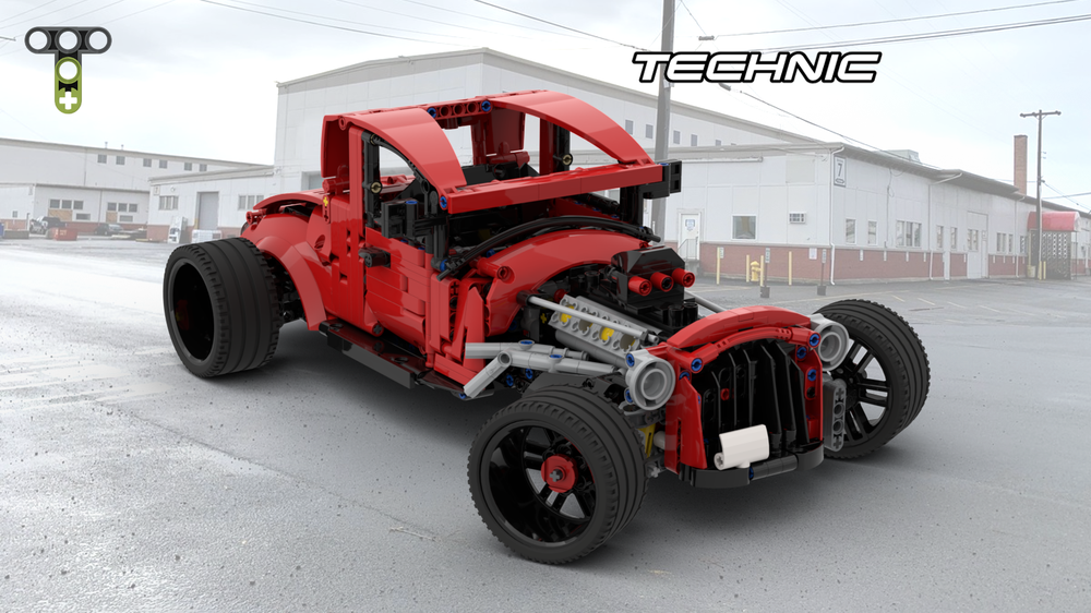 Lego 42125 Hot Rod Street Sensation - alternate build