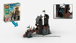 7947: Wolfpack Tower Homage
