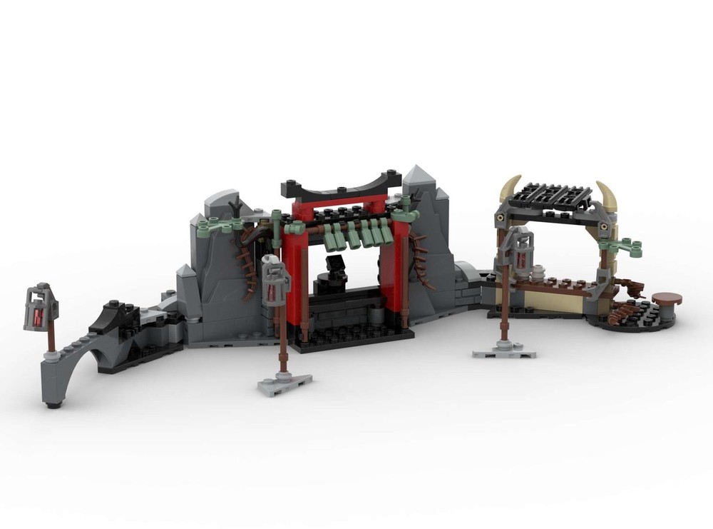 Lego Dragonian Storm Village alternate build