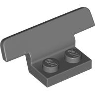 Lego Spoiler, Plate Special 1 x 2 / Dark Bluish Gray