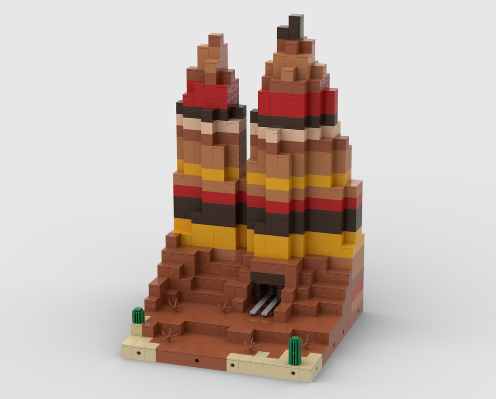Lego Badlands Mineshaft MOC