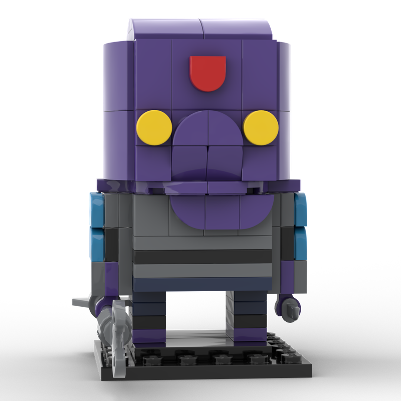 Lego Foot Soldier Brickheadz (Playmates Version)