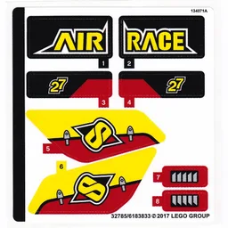 Sticker Sheet for Set 60144-1 / [No Color/Any Color]