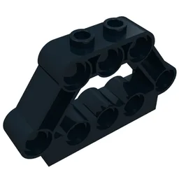 Technic Pin Connector Block 1 x 5 x 3 / Black