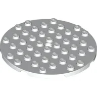Plate Round 8 x 8 / White