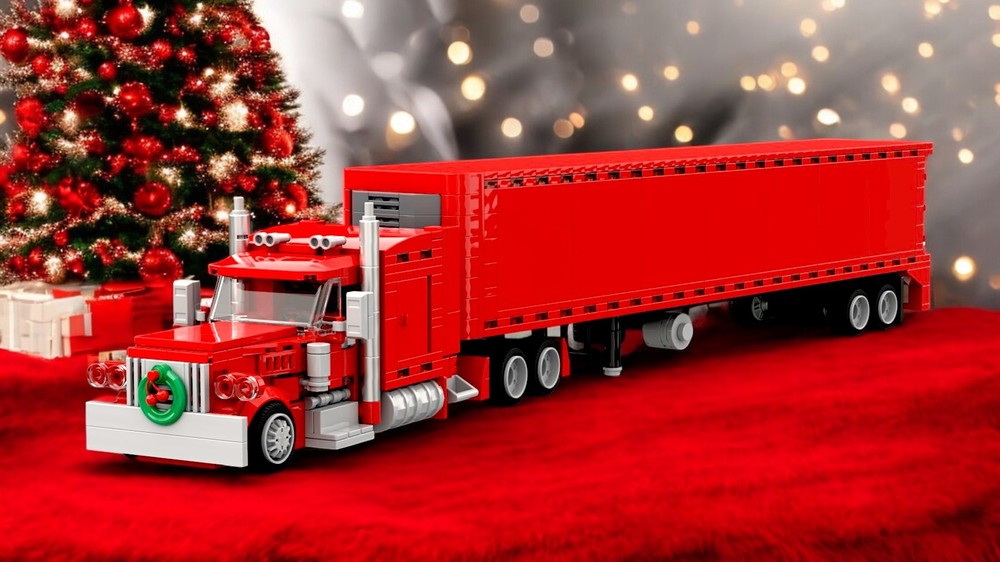 Lego Christmas Truck (Peterbilt)