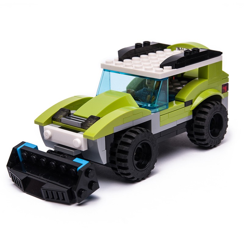 Lego 31074 SUV with Snowplow