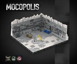 Echo Base p.1: Parking lot for the X-type fighter.
