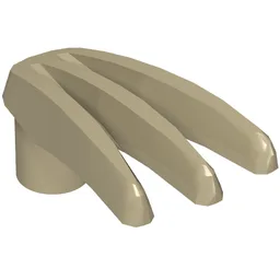 Weapon Bladed Claw Spread / Dark Tan