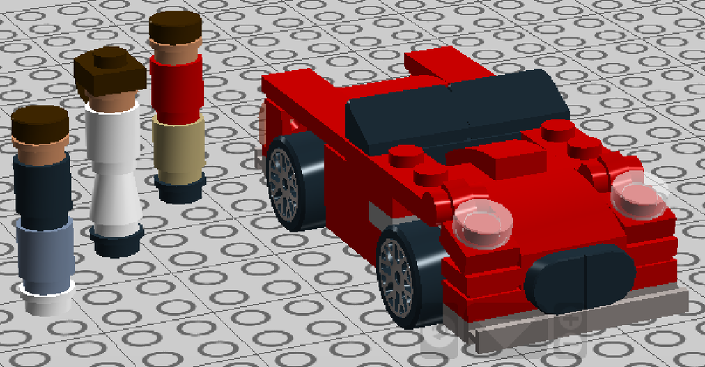 Lego 1961 Morris Frye's Ferrari 250 GT California Spyder