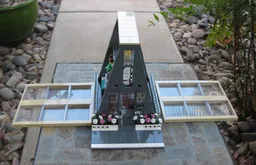 modern A house