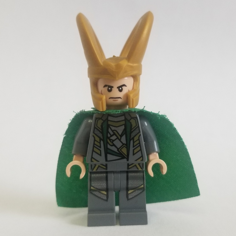 Lego Loki, Dark Bluish Gray Outfit