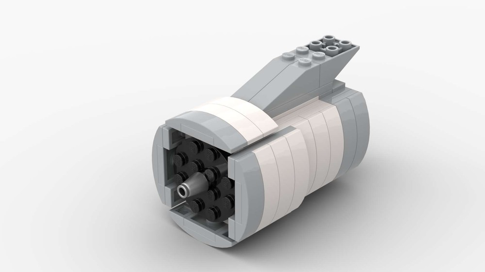 Lego Airliner jet engine v1
