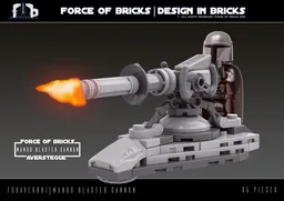 Mando Blaster Cannon (fobaver001) | Force of Bricks & Averstegge