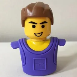 Sports Promo Figure Head Torso Assembly / Medium Violet