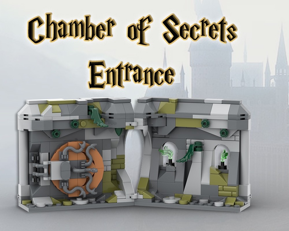 Lego Chamber door Entrance (compatible with 2024 castle)