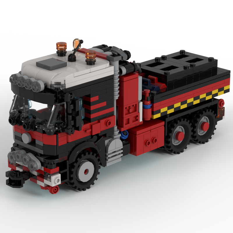 Lego 6x4 Mercedes-Benz Actros Ballast Tractor Ver. 6 - MST