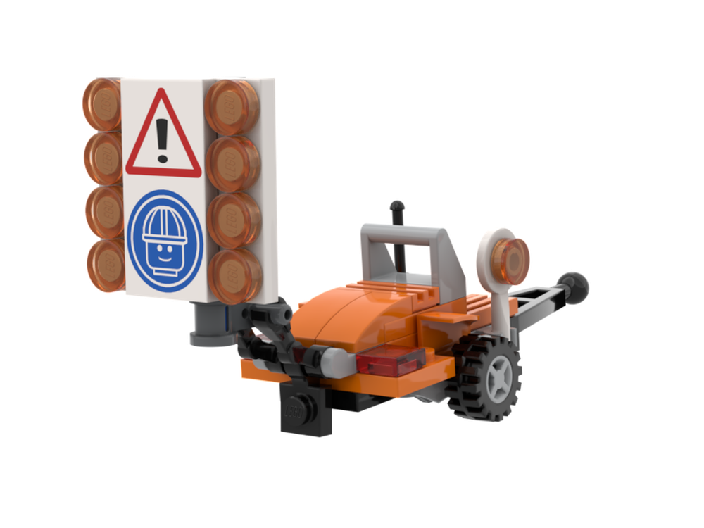Lego Road safety trailer