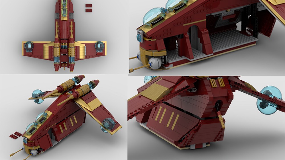 Lego MCU Iron gunship LEGO