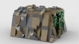 Mountain cave