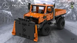 42126 Unimog U1400 Snowplow - Ford alternate build